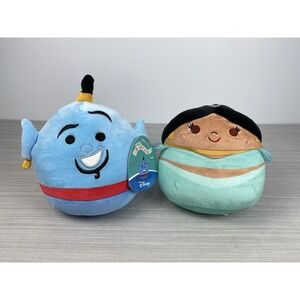 Disney Jasmine‎ & Genie Squishmallow 6" With Tags